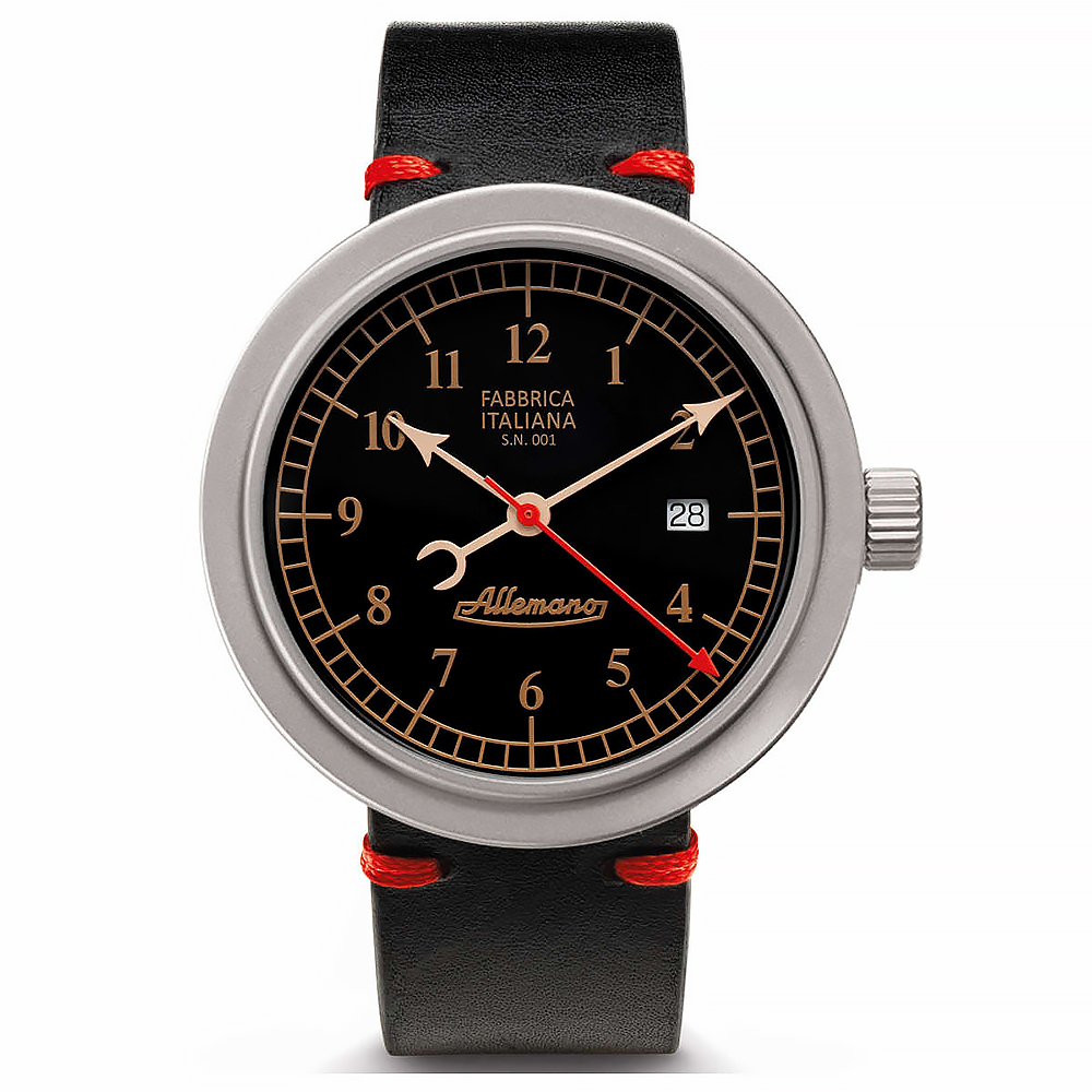 (預購)【Allemano】DAYA1919NPPB-N 1919男士自動手錶