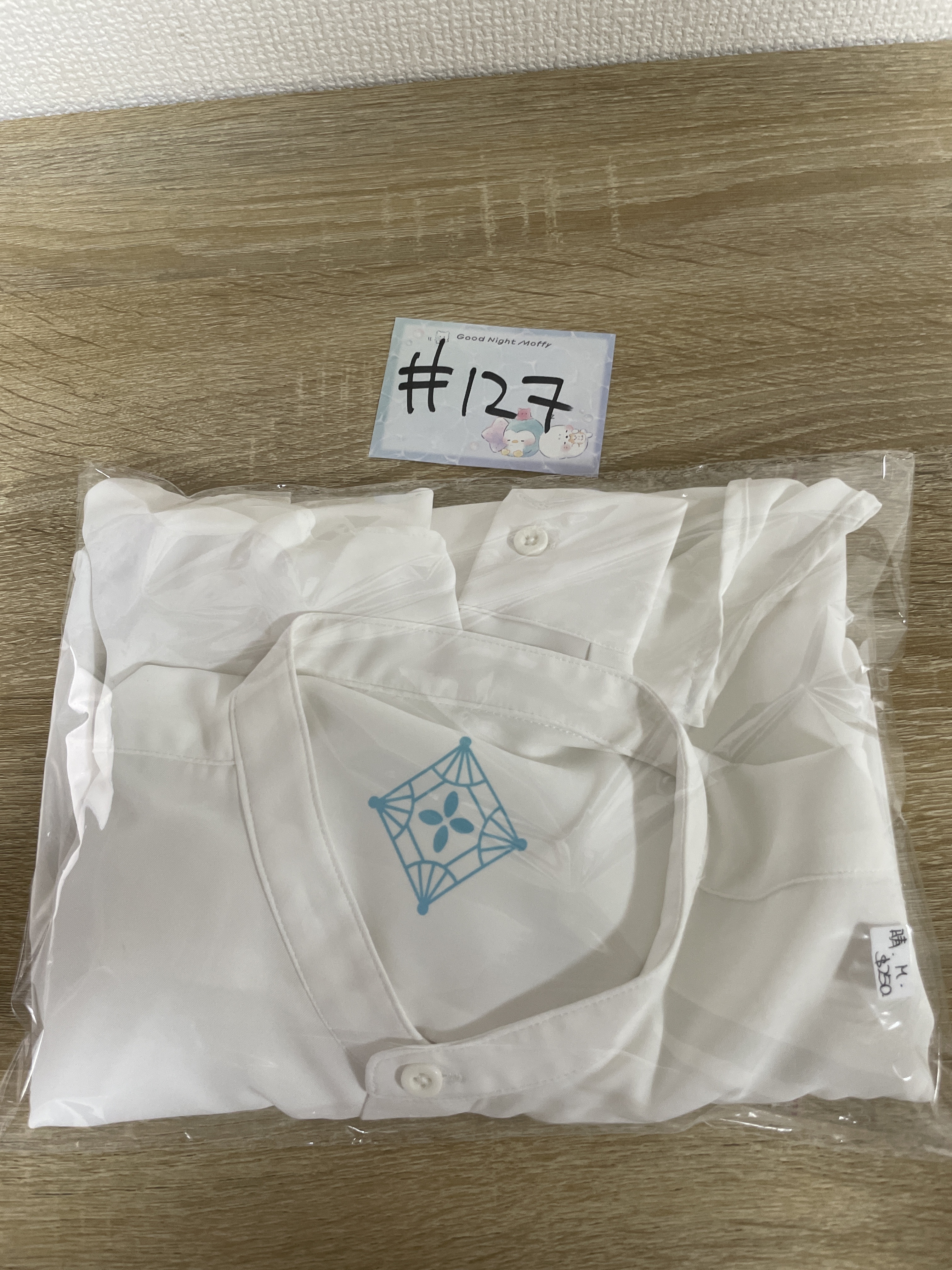 彩虹社 晴 恤衫 M碼#127