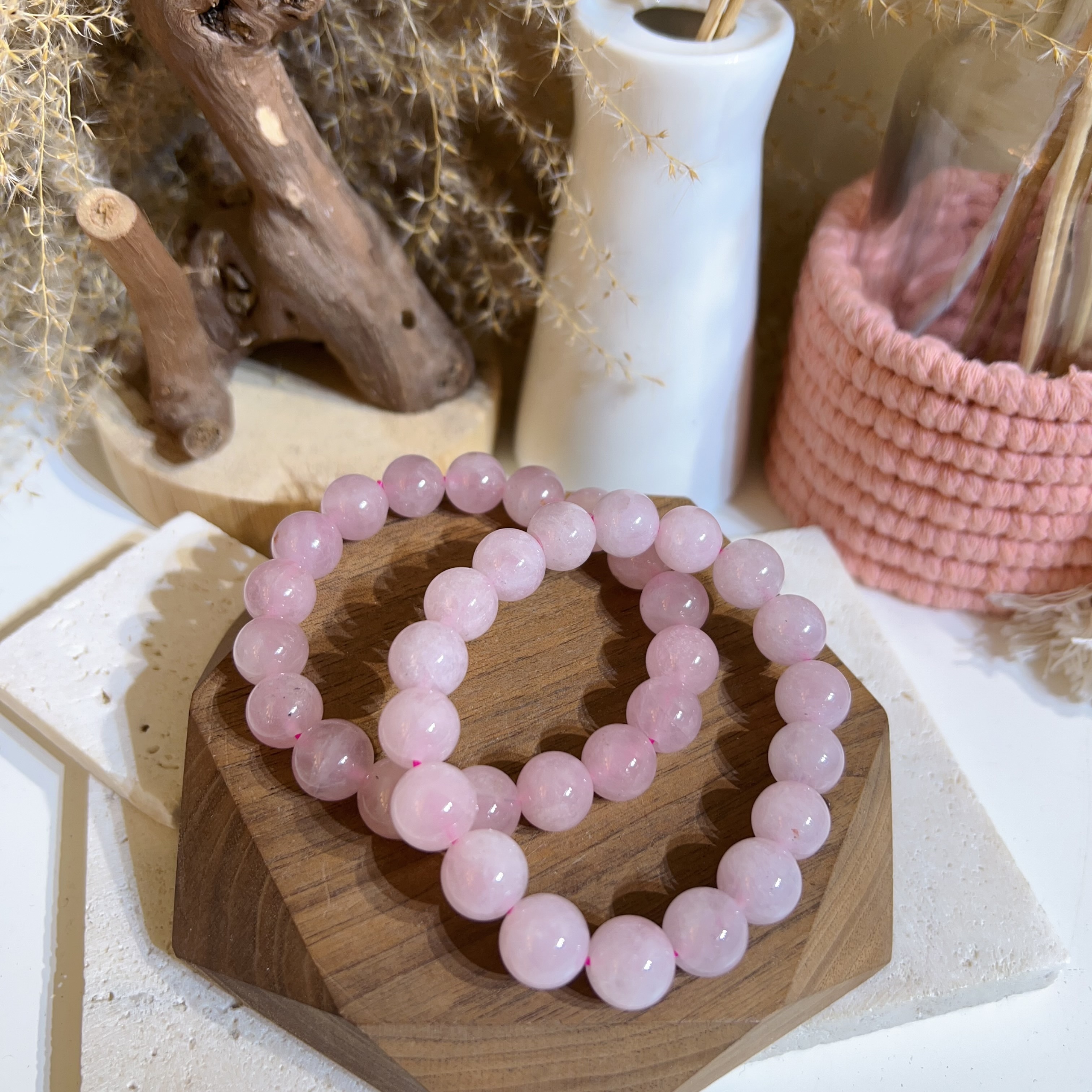 紫馬粉晶手串 11mm