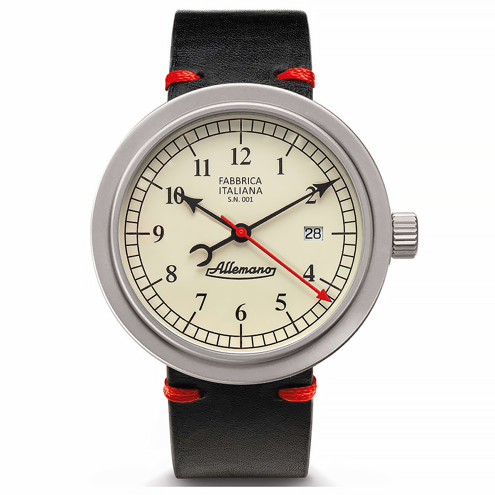 (預購)【Allemano】DAYA1919NPPW-N 1919 男士自動腕錶