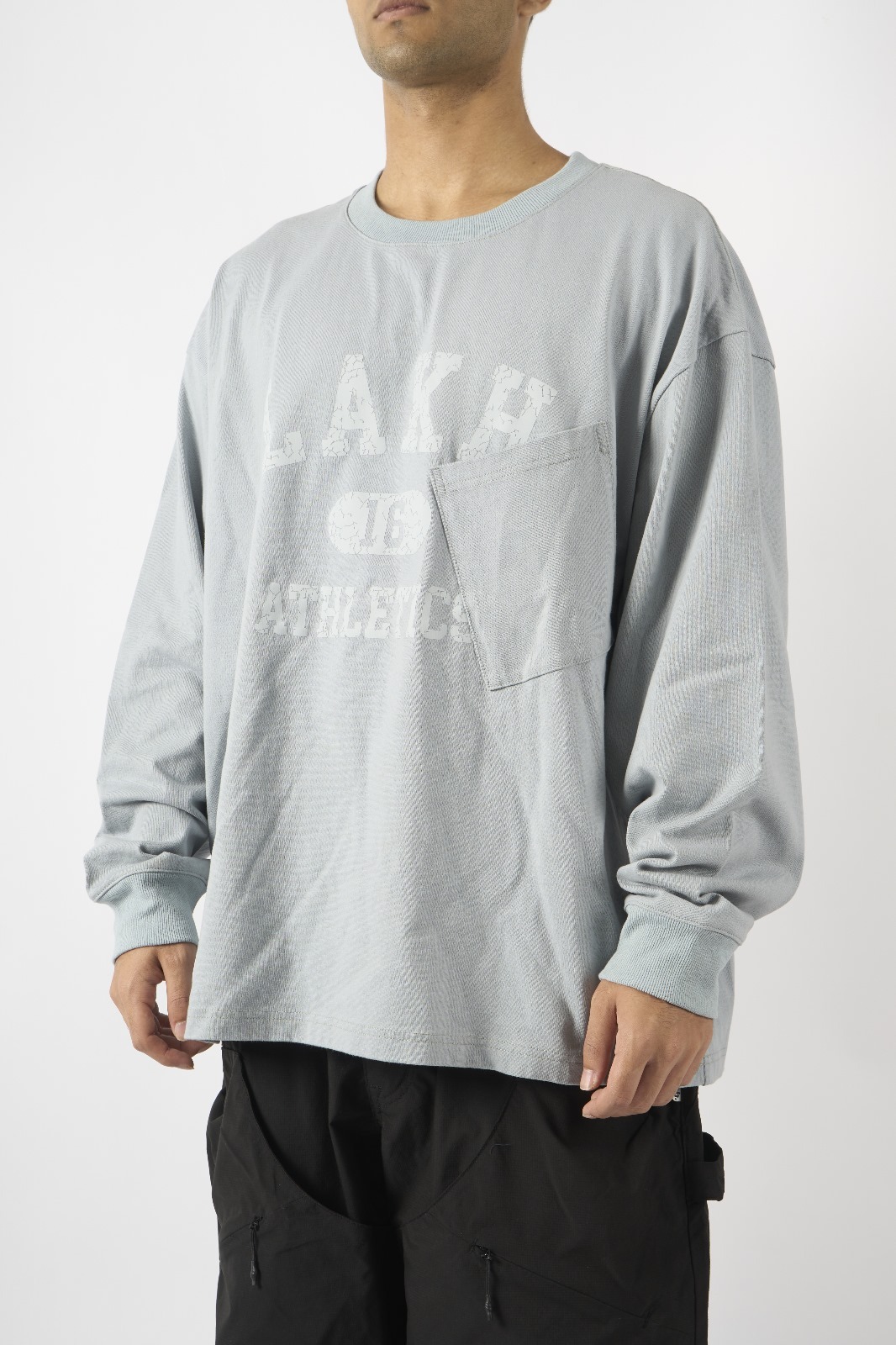 LAKH College Logo Pocket L/S Tee