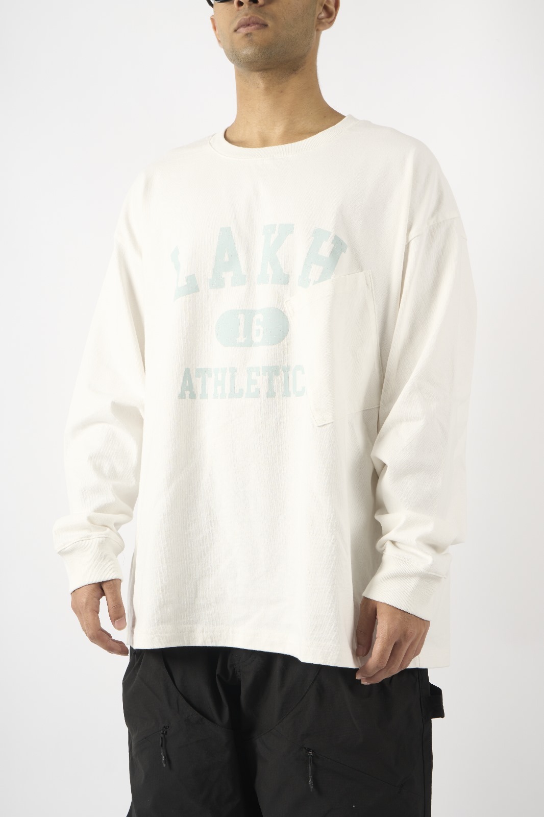 LAKH College Logo Pocket L/S Tee
