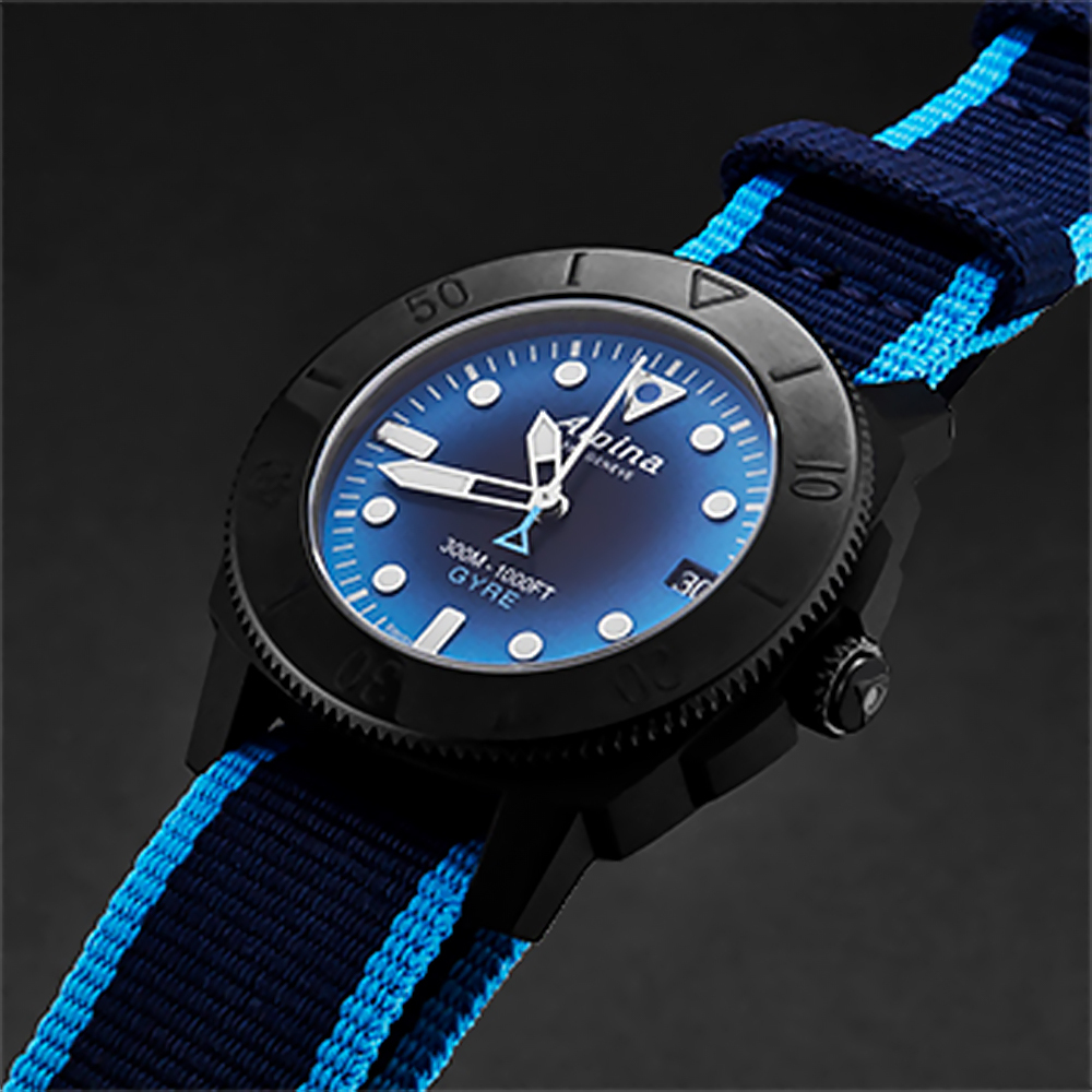 (預購)【Alpina】AL525LNSB3VG6 Seastrong Diver 女士自動腕錶