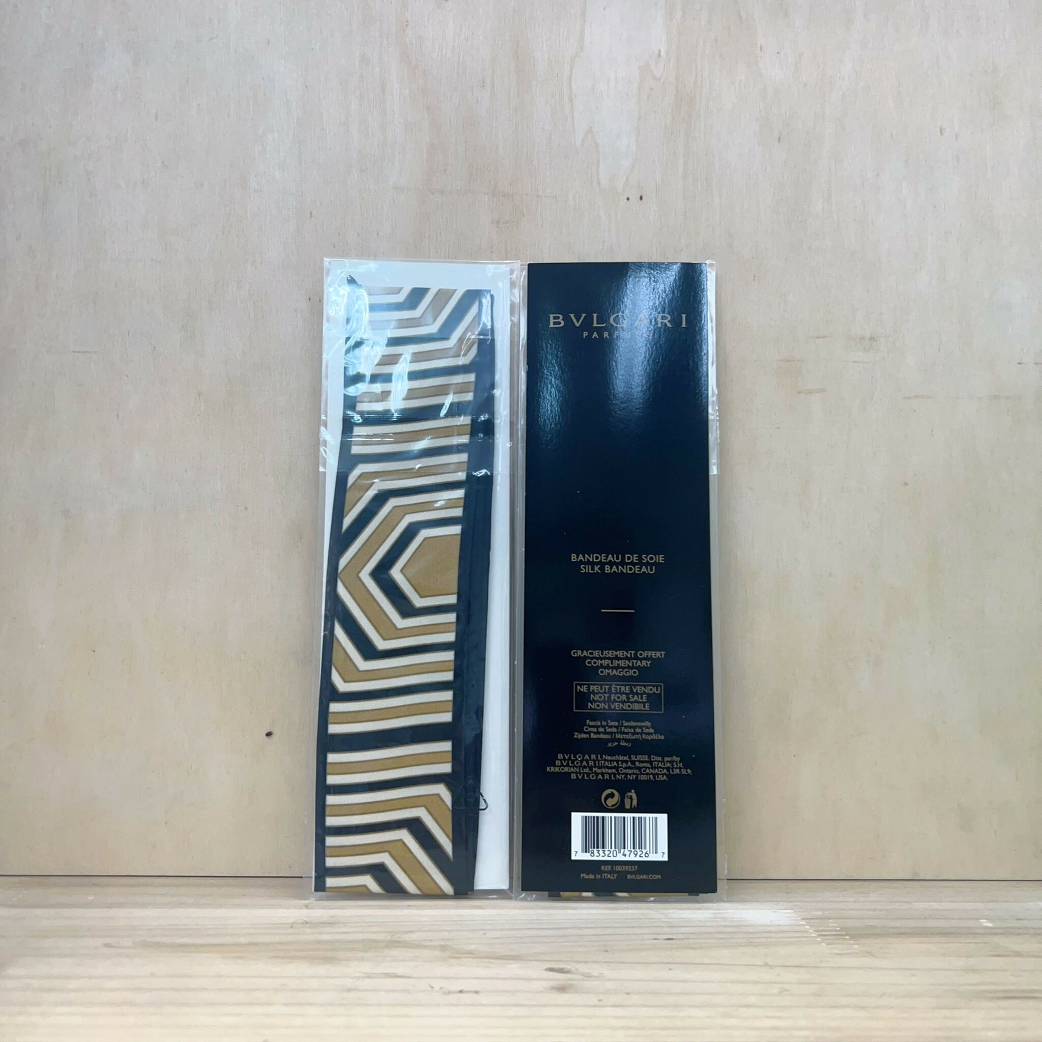 BVLGARI  100% 絲綢絲巾