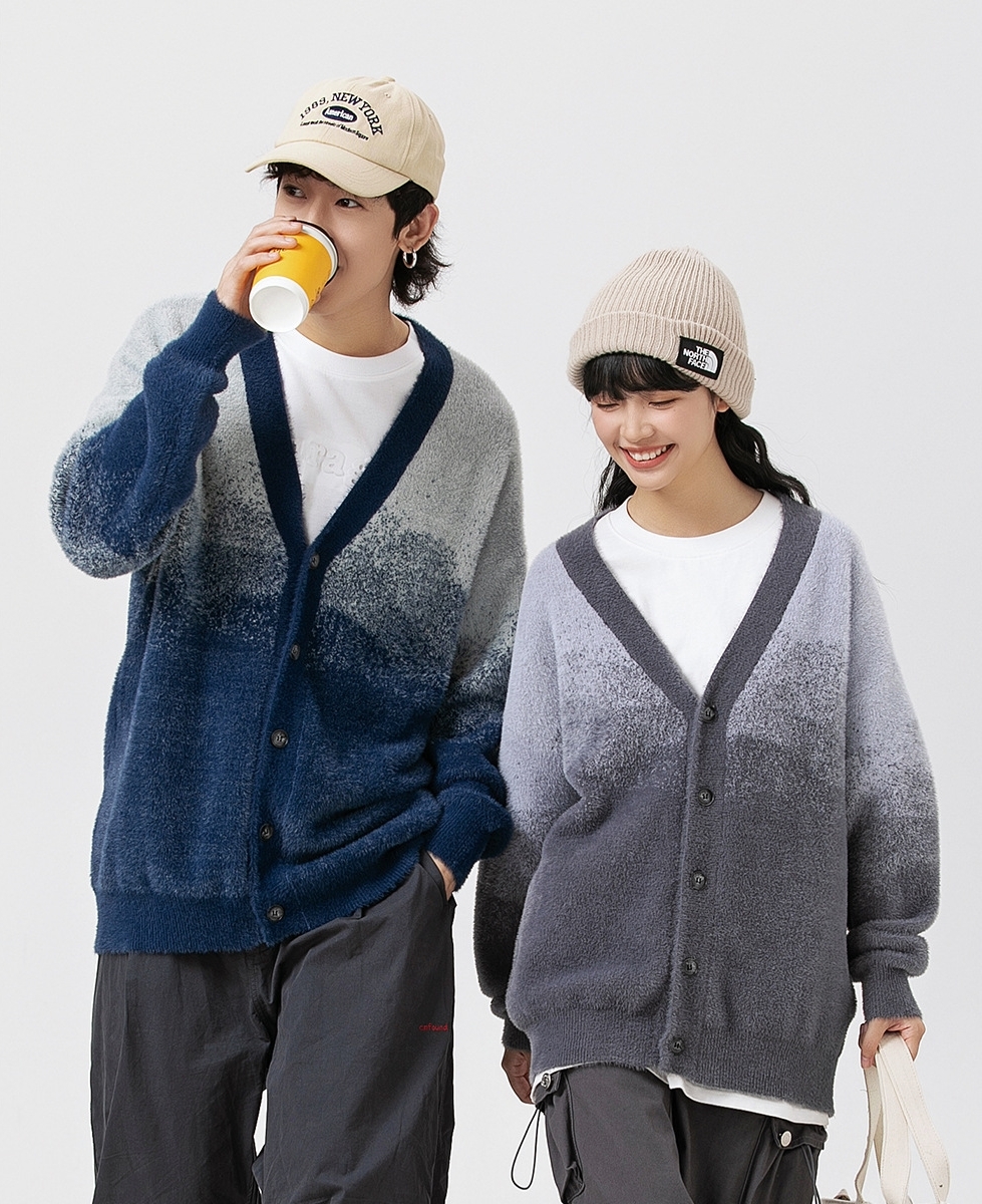 10M19 日系漸層感開衫外套 四色