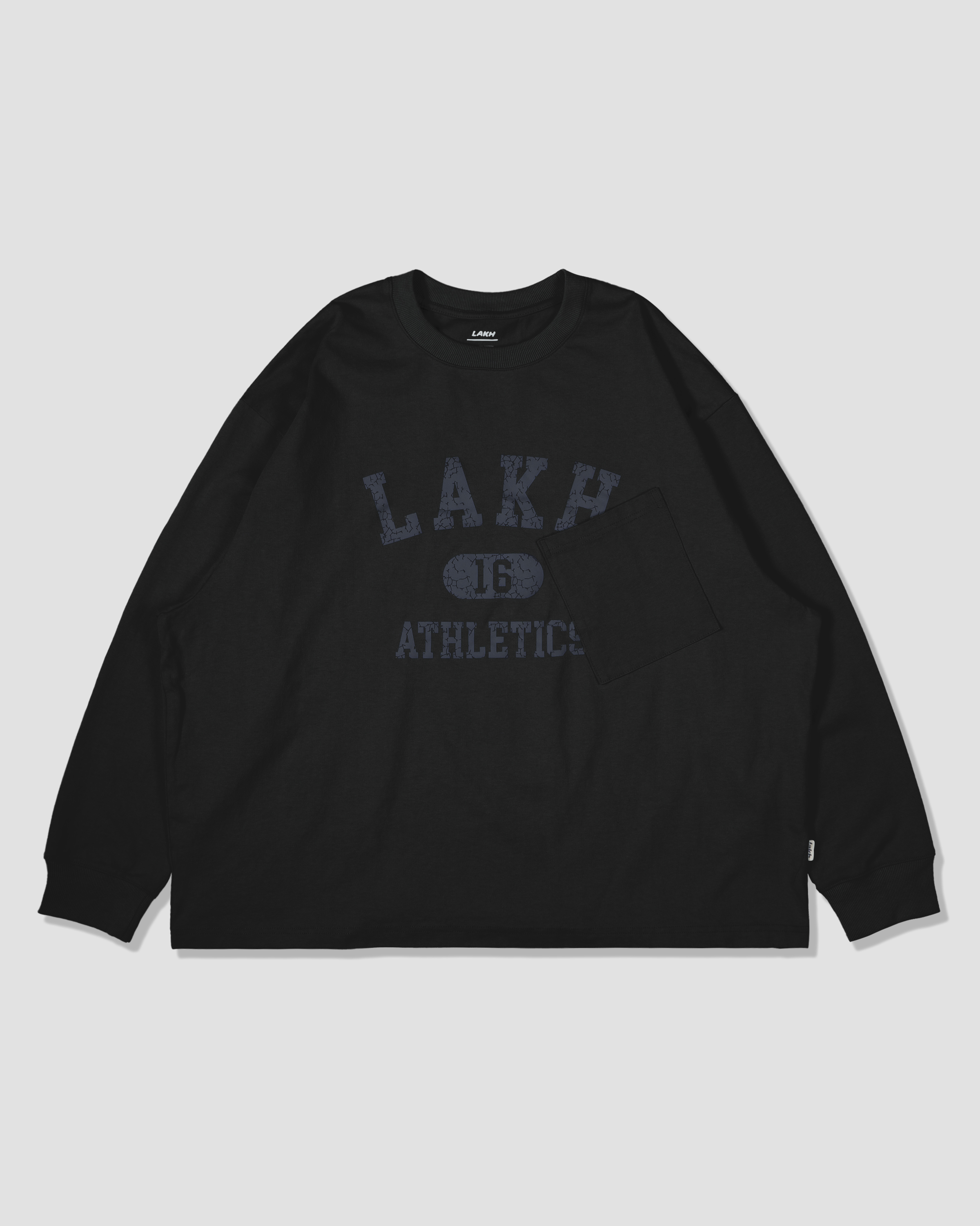 LAKH College Logo Pocket L/S Tee