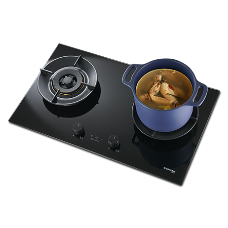 💥New💥 德國寶 German Pool  GP15-2‧座檯‧嵌入式‧雙層中空聚火環‧雙頭煮食爐‧香港行貨,原廠1年全機,3年零件保用‧