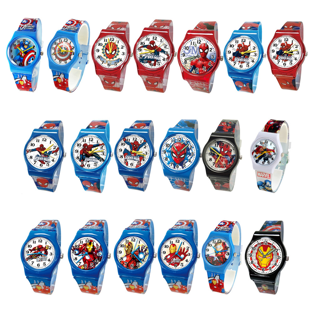 【兒童錶】Marvel 復仇者聯盟 酷勁 威風 英雄角色 兒童膠錶