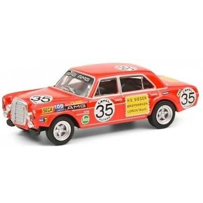 Schuco 1/87 Die-Cast 平治 Mercedes-Benz 300 SEL 6.8 AMG #35 "24 Spa 1971"