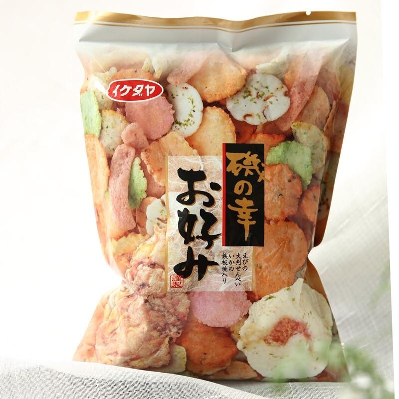 日本即時連線 | 池田屋 磯之幸 什錦海鮮綜合仙貝米餅