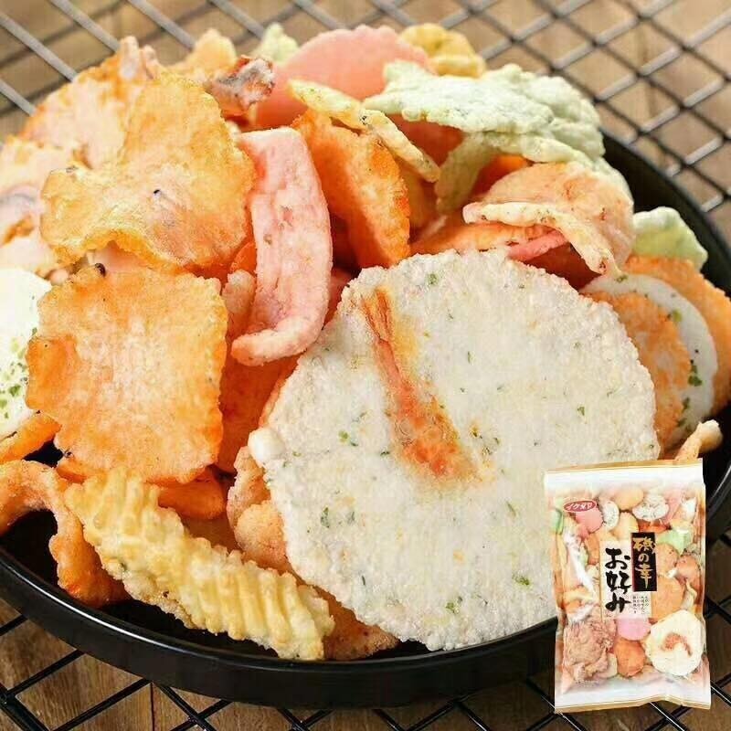 日本即時連線 | 池田屋 磯之幸 什錦海鮮綜合仙貝米餅