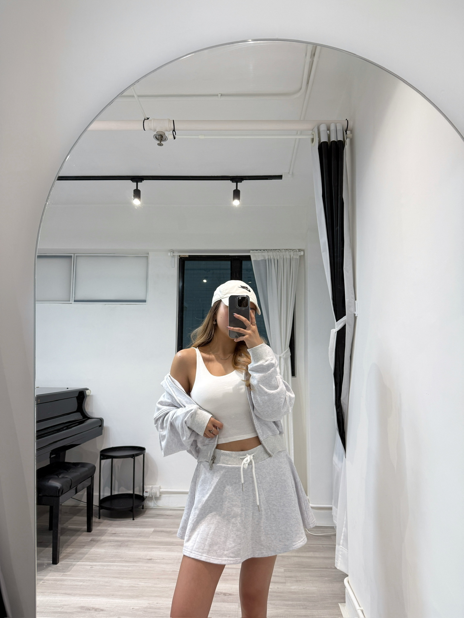 Tennis girl Hoodie skirt