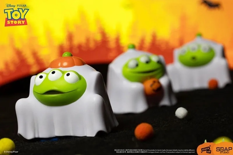 三眼怪萬聖節造型公仔盲盒官方