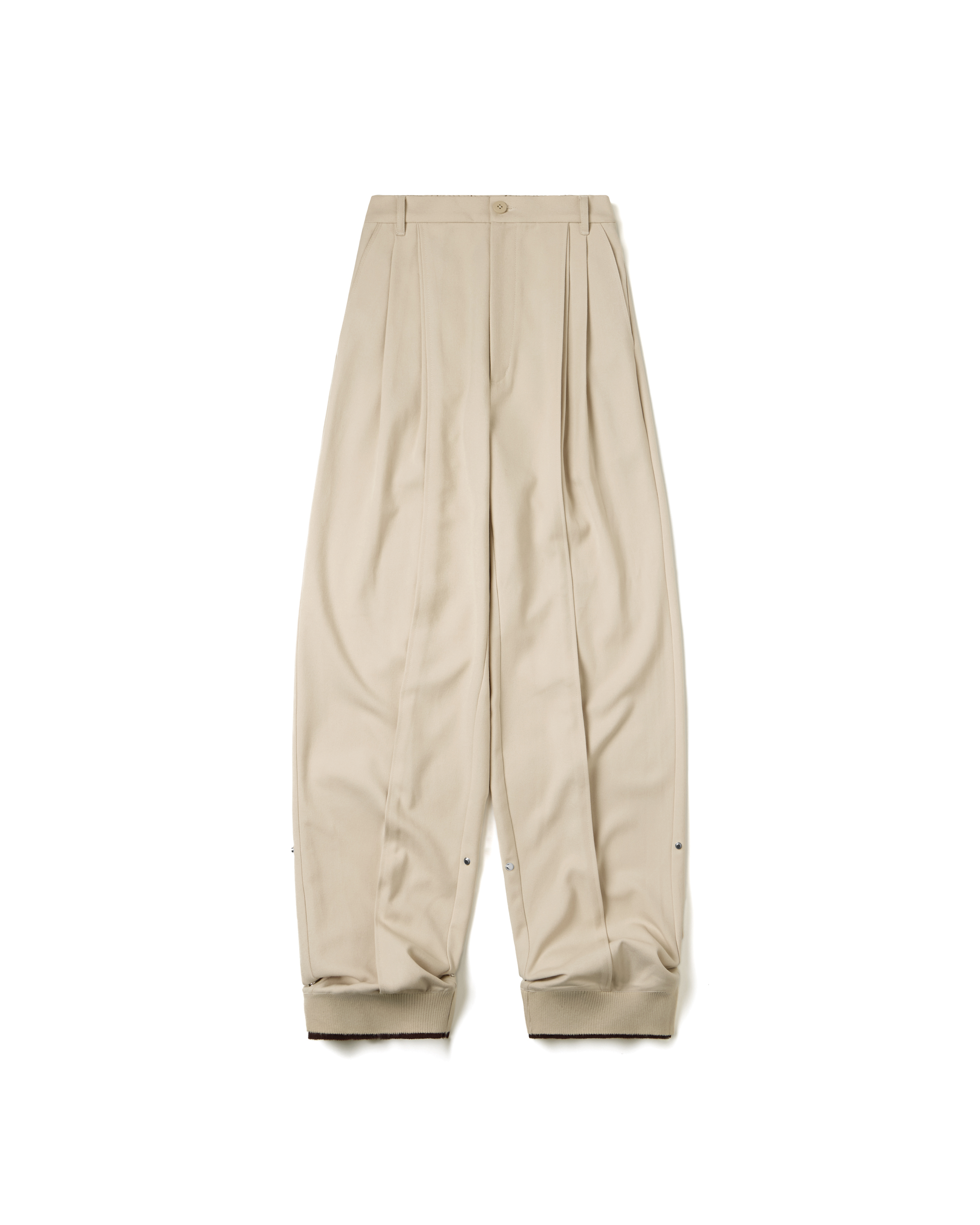 MELSIGN - Oct Double Layer Comfy Trousers - Cream