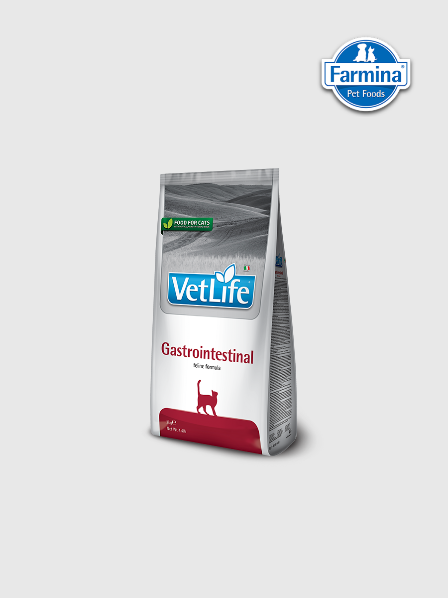 【法米納】VetLife 貓用天然處方飼料｜腸胃道配方