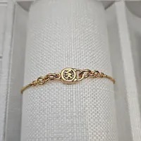 [S] MICHAEL KORS MKJ8204710 LOGO CHAIN BRACELET,GOLD, 796483629578 (SMK1038)