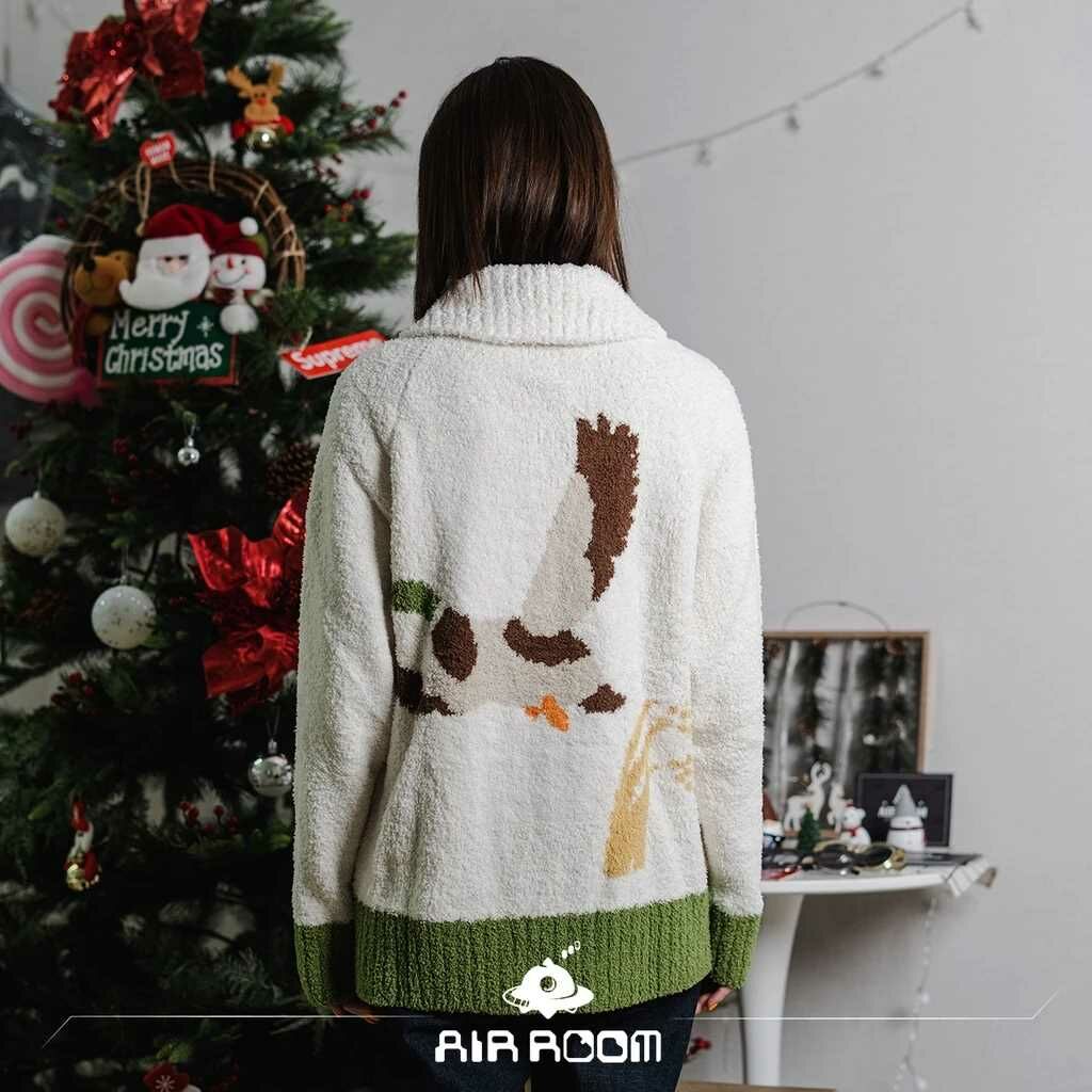 2021AW HUMAN MADE COZY COWICHAN 毛衣 針織 外套 鴨子 聖誕 現貨