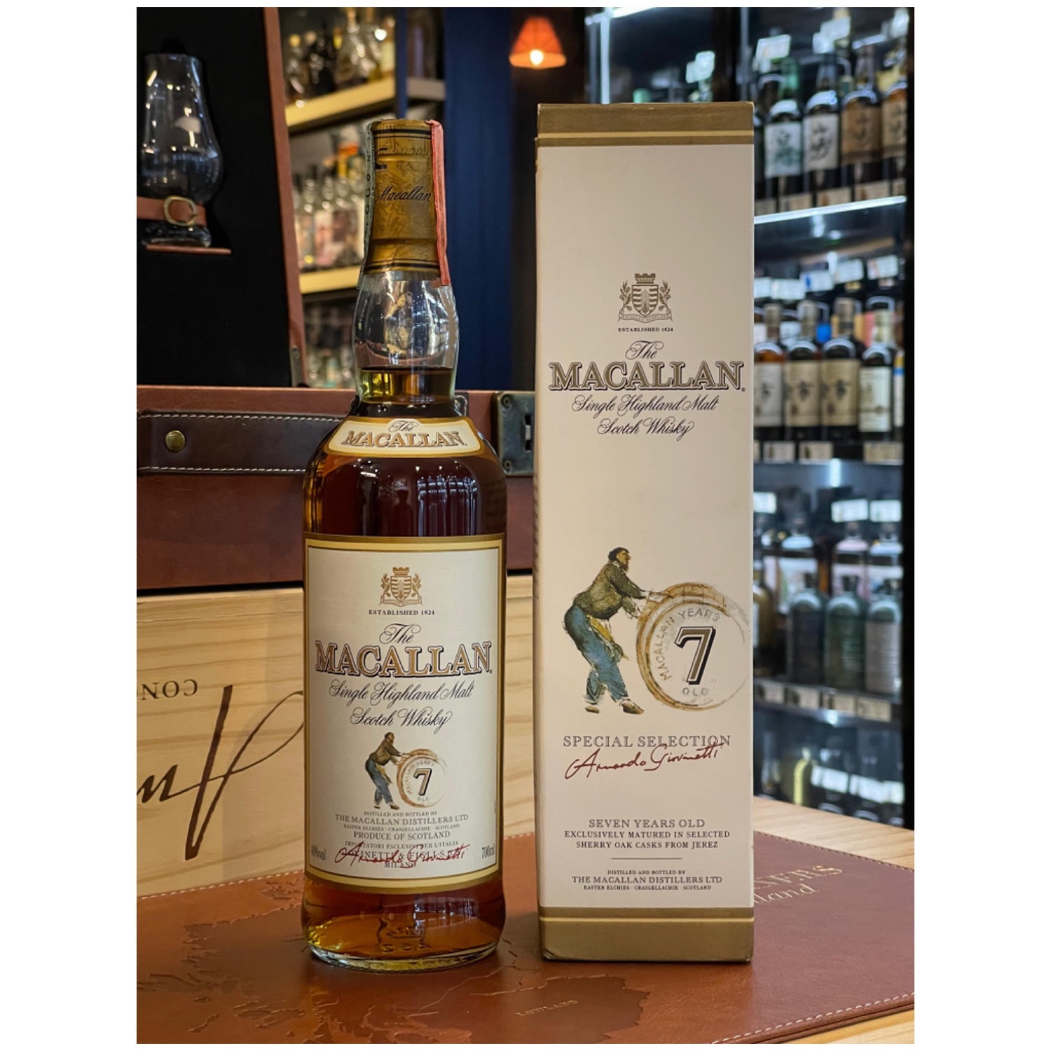 MACALLAN 7年 アルマンド ジオベネッティ 40% 700ml BUY] Macallan 7 Year Old Giovinetti & Figli Single Highland Malt