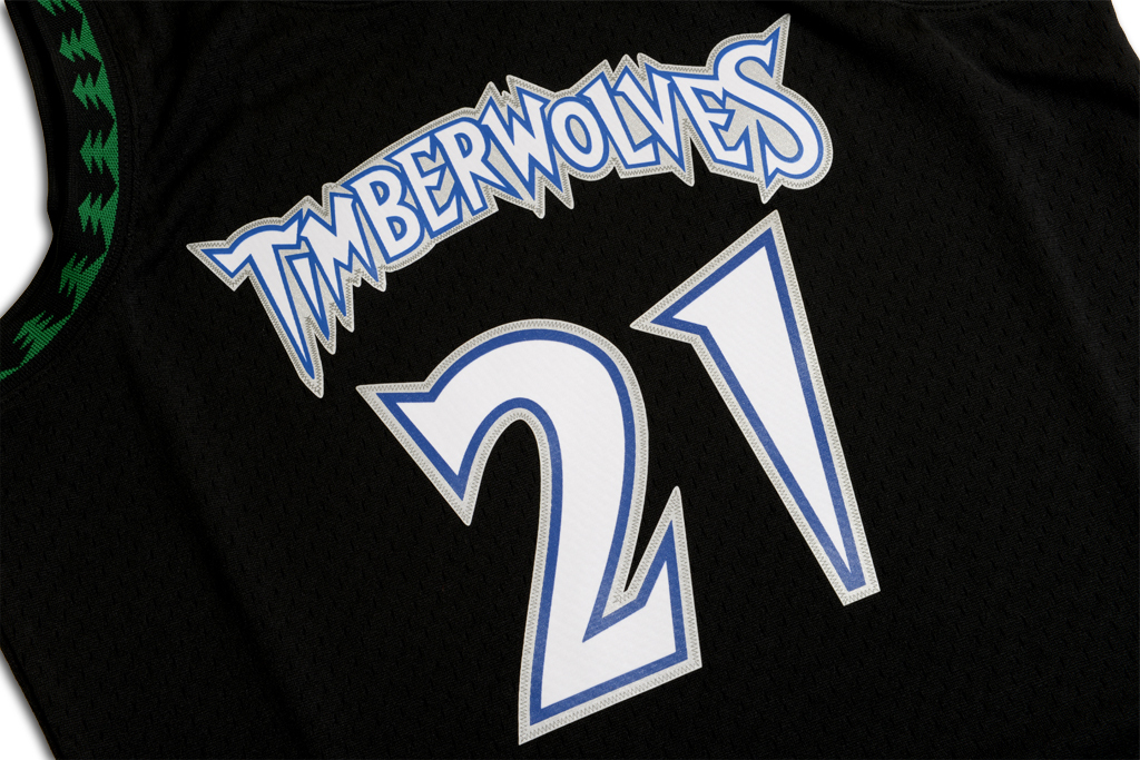 Mitchell & Ness 明尼蘇達灰狼隊 Kevin Garnett 1997-1998 復刻 Swingman 球衣