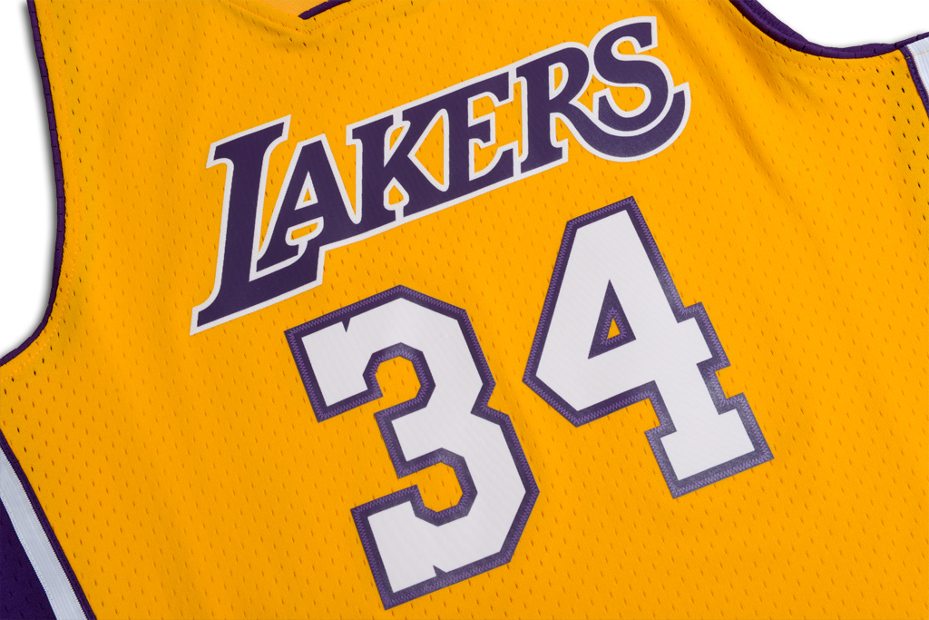Mitchell & Ness 洛杉磯湖人隊 Shaquille O'neal 1999-2000 復刻 Swingman 球衣