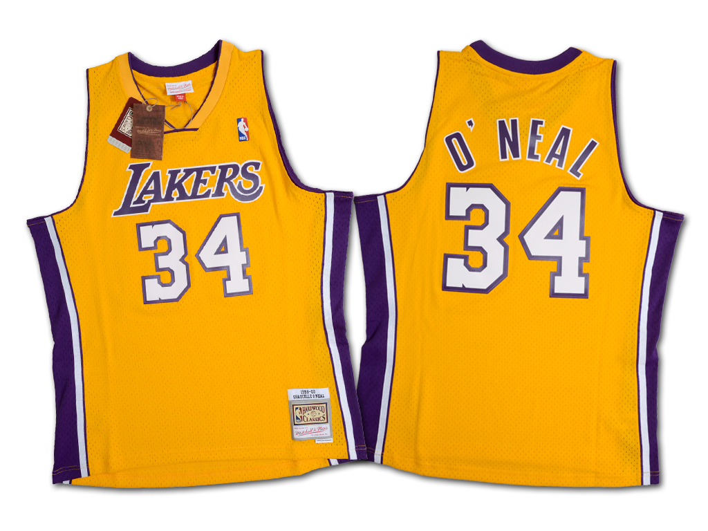 Mitchell & Ness 洛杉磯湖人隊 Shaquille O'neal 1999-2000 復刻 Swingman 球衣