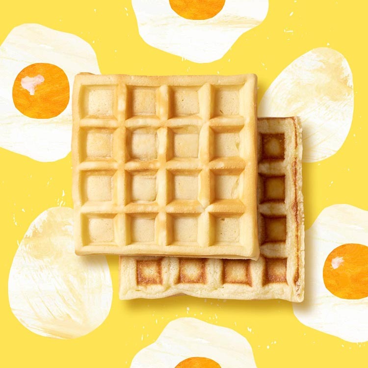 小鬆餅家-原味鬆餅（1包2片）