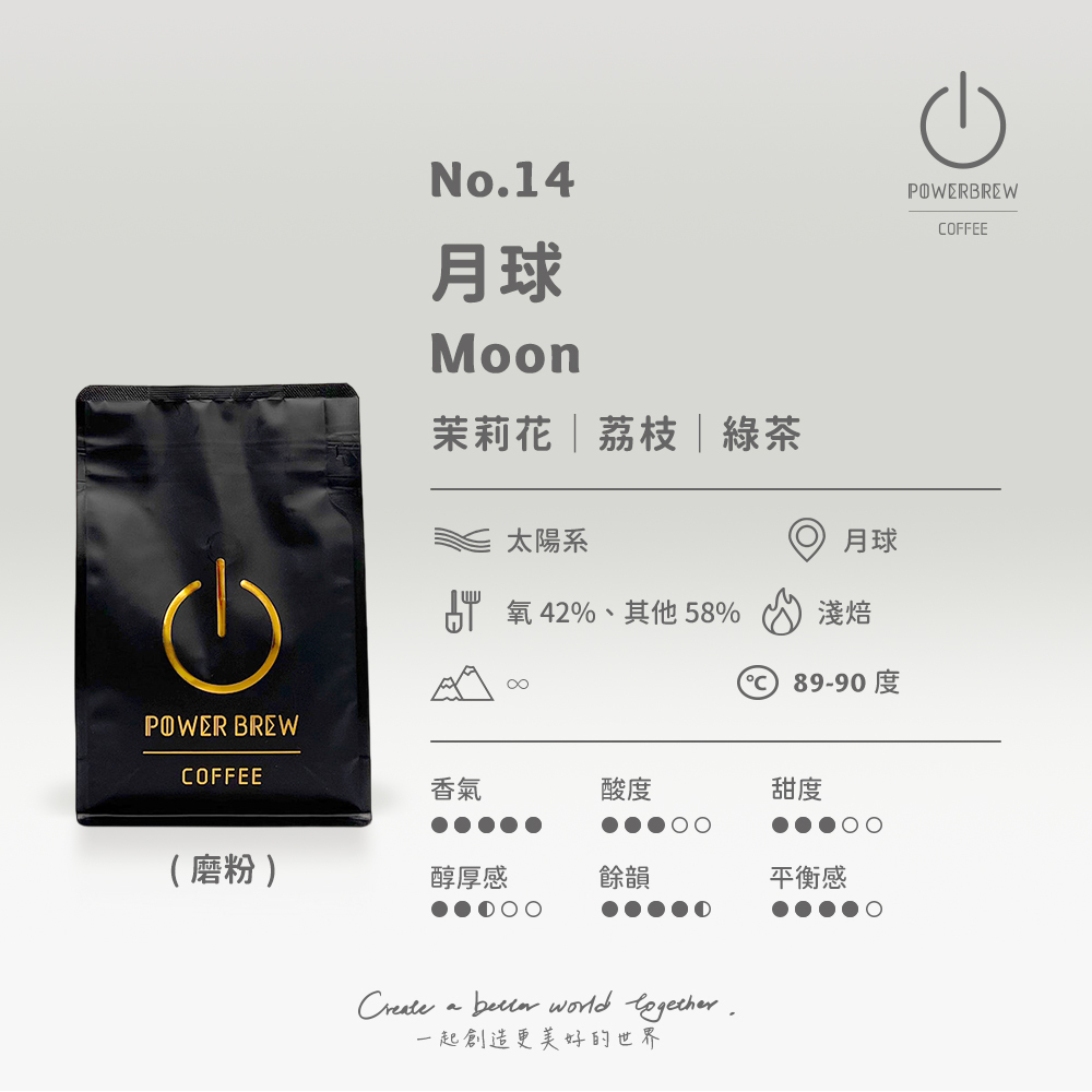 星球系列 月球 淺焙