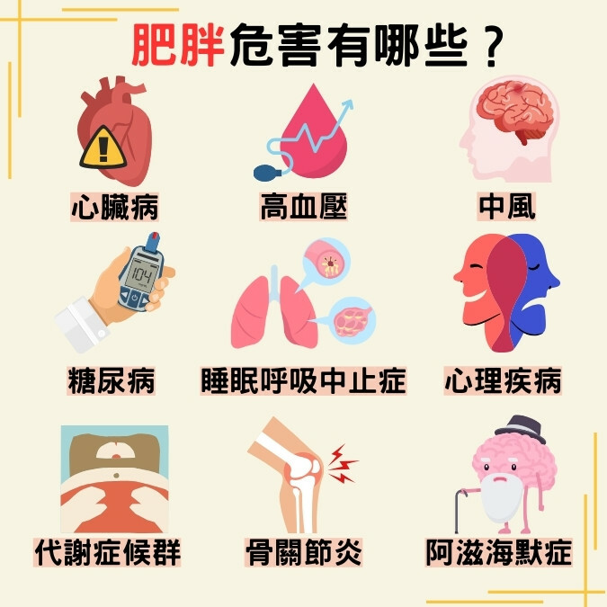 肥胖危害