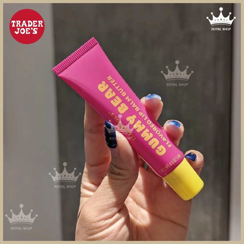 【現貨不必等】★快速出貨★ Trader Joe's｜ ✪必買✪ 🎉有機保濕護唇膏禮盒組🧸小熊軟糖潤唇膏＋ 夜間唇膜