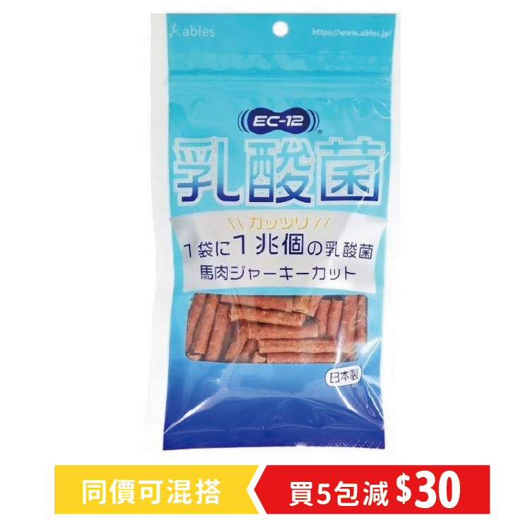 Aables｜EC12乳酸菌馬肉短棒 70g (AAB-1836)