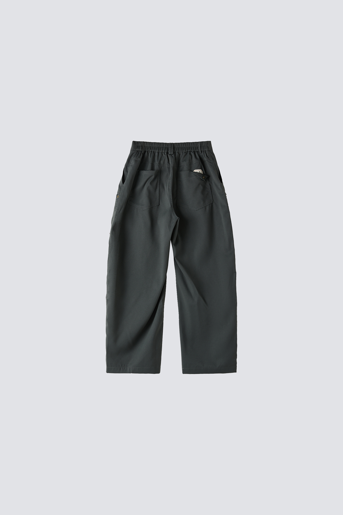 Straight-Leg Essential Pants｜Army Green｜Hong Kong Original Design