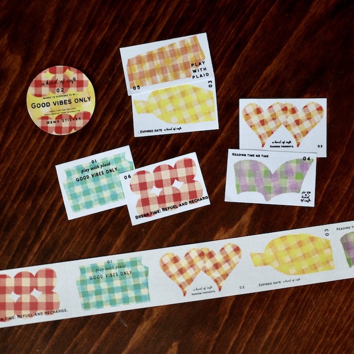 快樂自由格_可書寫 便利貼卷｜什物 A KIND OF CAFE