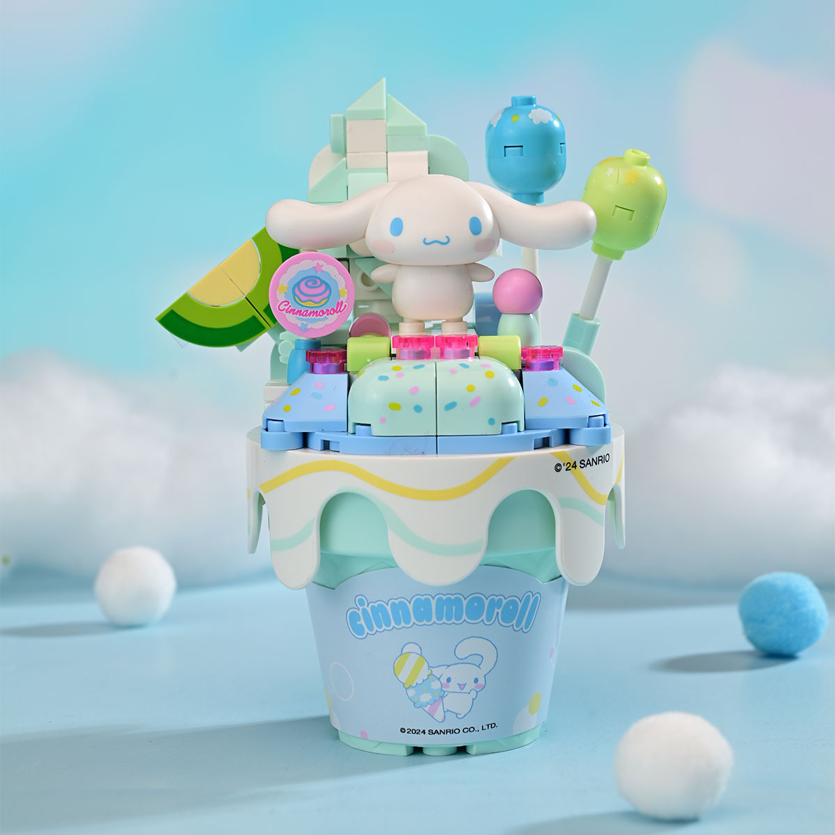 Cinnamoroll 棉花糖雪糕造型積木