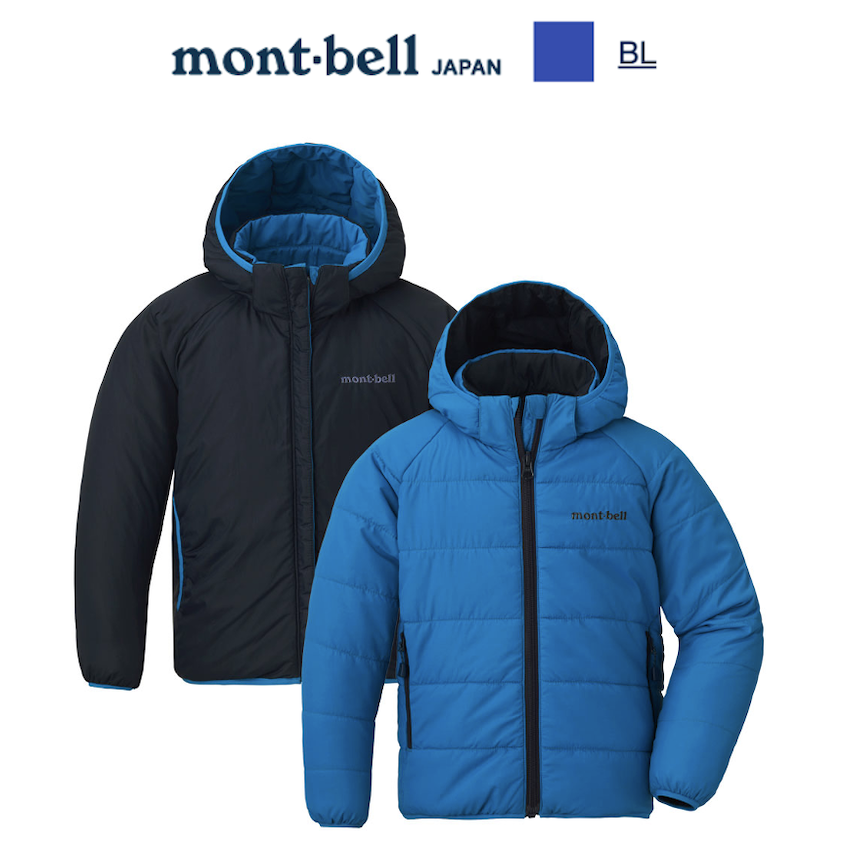 日本 Mont-Bell Thermawrap Parka Kid's 幼童雙面輕便保溫外套