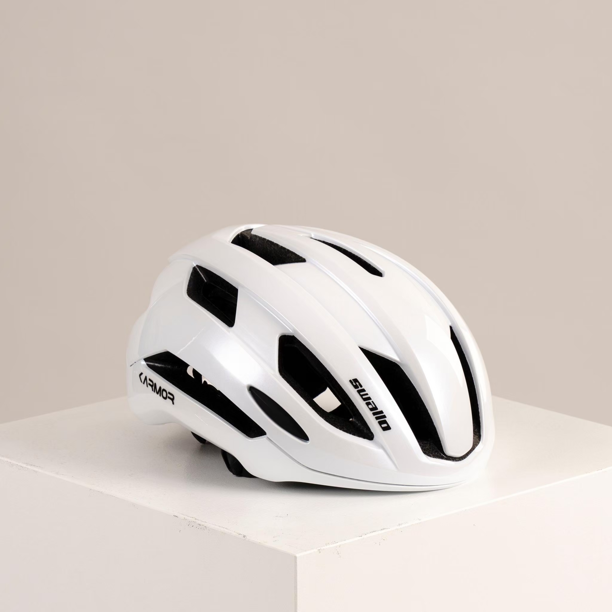 Karmor SWALLO 自行車安全帽 Pearl White/珍珠白