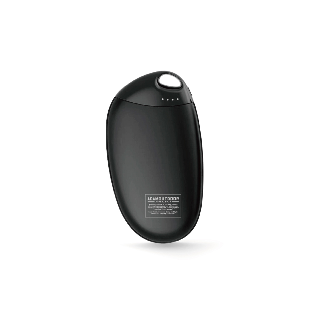 ADAMOUTDOOR｜USB充電式掌心暖爐 黑色 【台灣現貨】