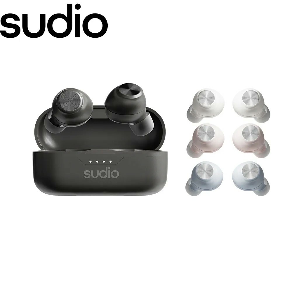 【Sudio】T3 真無線藍牙耳機 四色