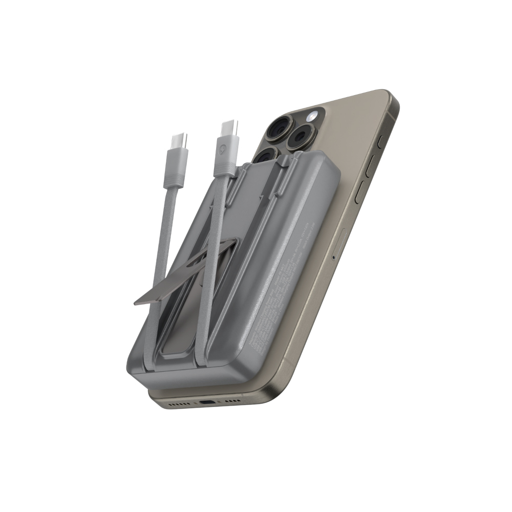 Elementz 10000mAh 6合1 雙C線磁吸無線行動電源 (PE-MC2)