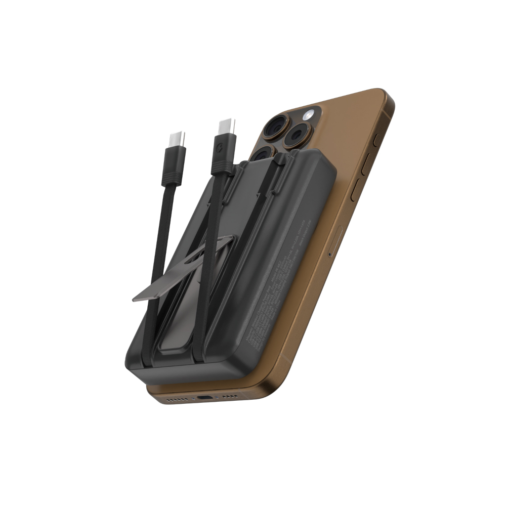 Elementz 10000mAh 6合1 雙C線磁吸無線行動電源 (PE-MC2)