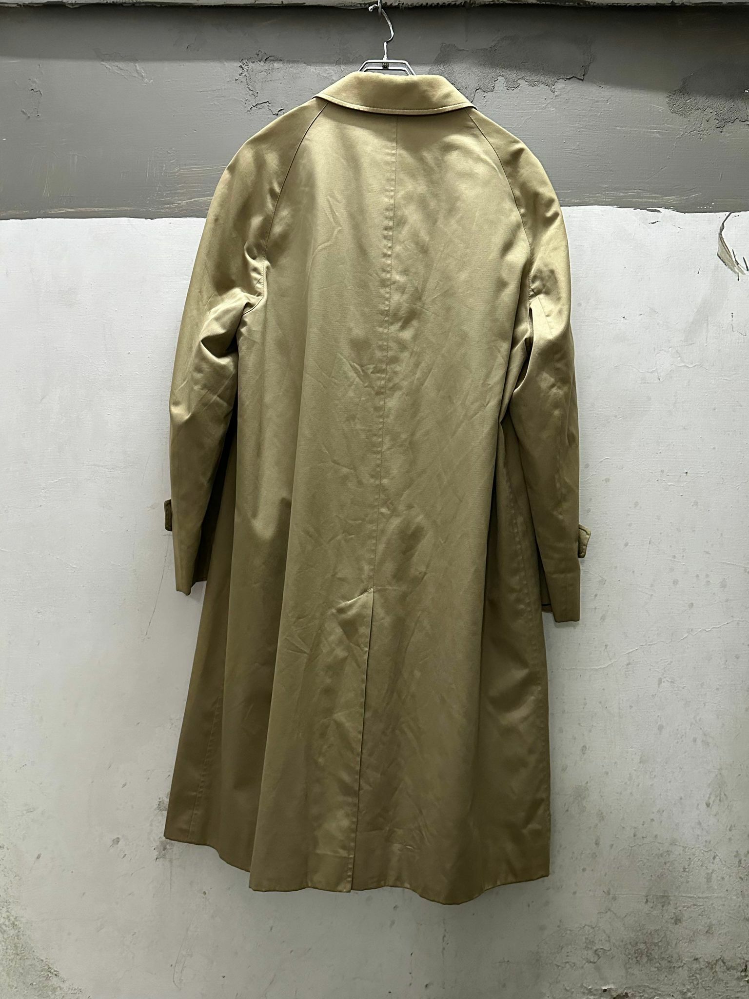 80s Aquascutum Balmacaan Coat Made in England