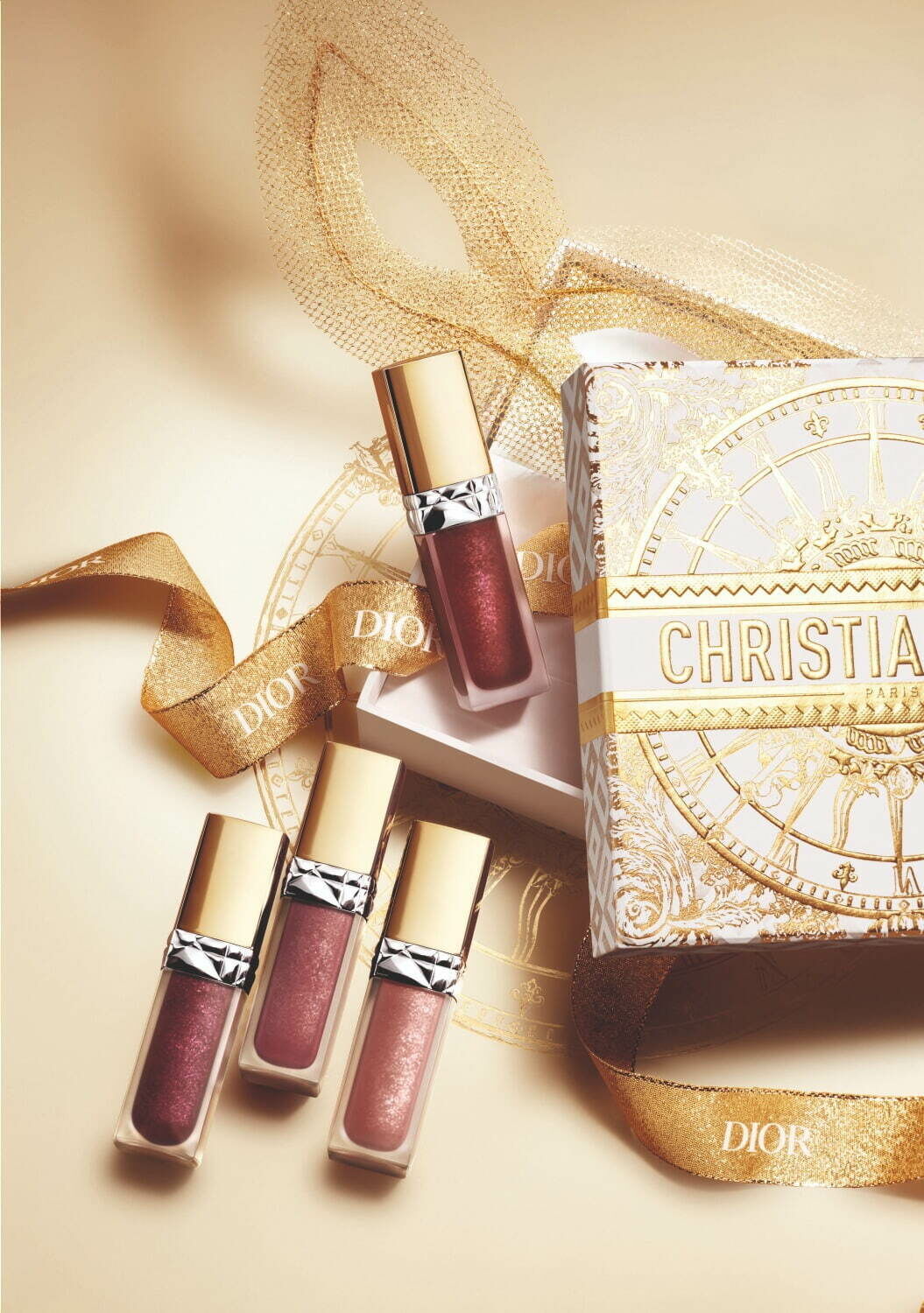 [限定] DIOR BEAUTY Rouge Dior Forever Liquid Sequin 聖誕系列2024