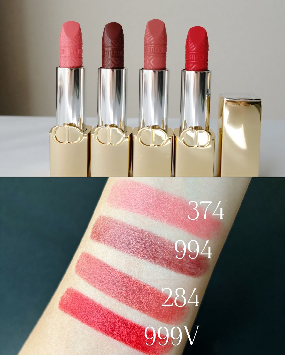 限定] DIOR BEAUTY Rouge Dior Lipstick 聖誕系列2024