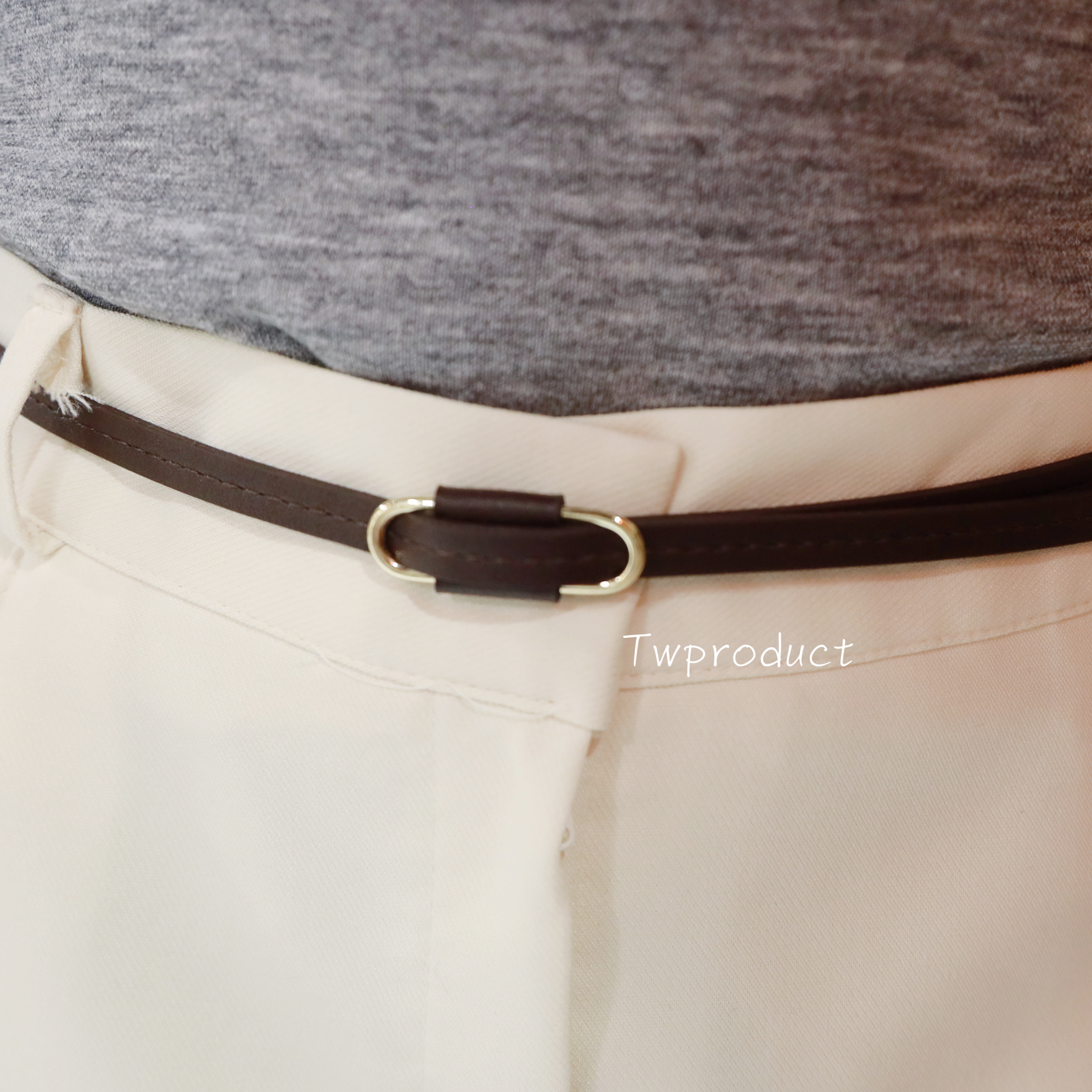 ||ACC32 || 超高質半圓扣韓國belt