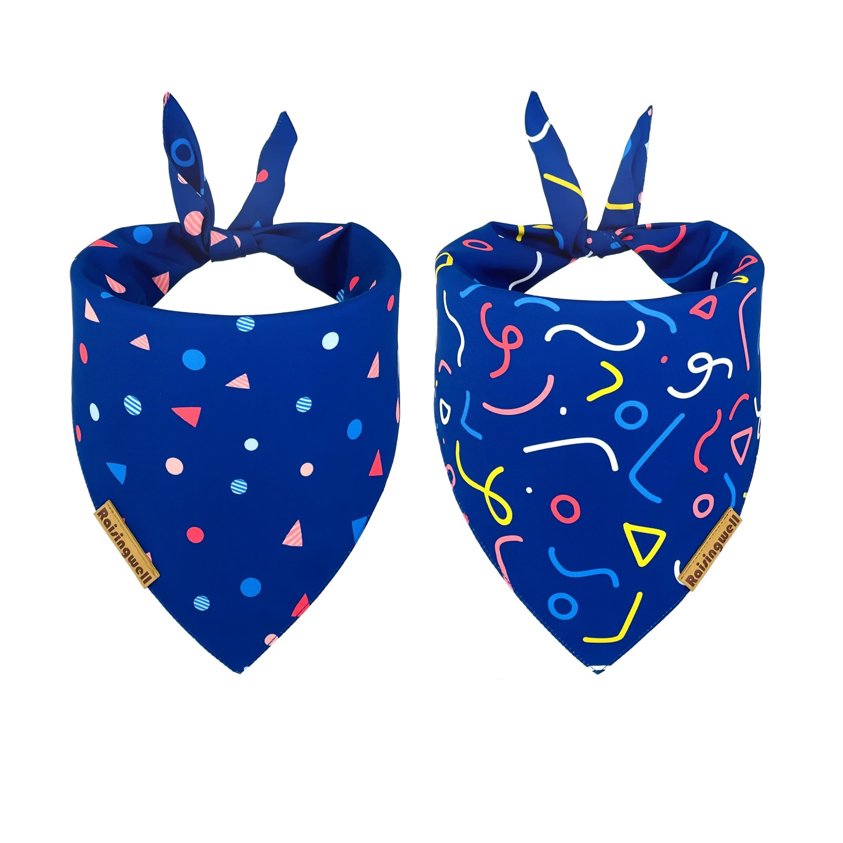 《 Raisingwell 》節日系列領巾｜歡樂慶祝（雙面/兩色）