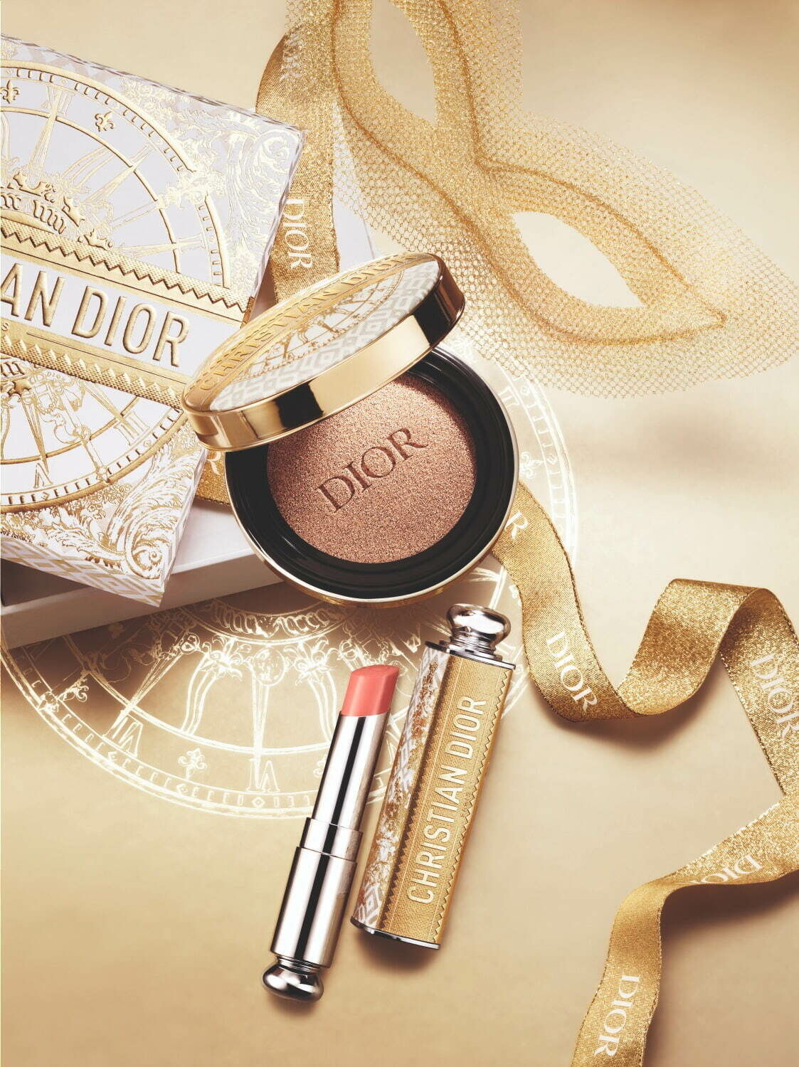 [限定] DIOR BEAUTY Diorskin Forever Cushion Case 聖誕系列2024