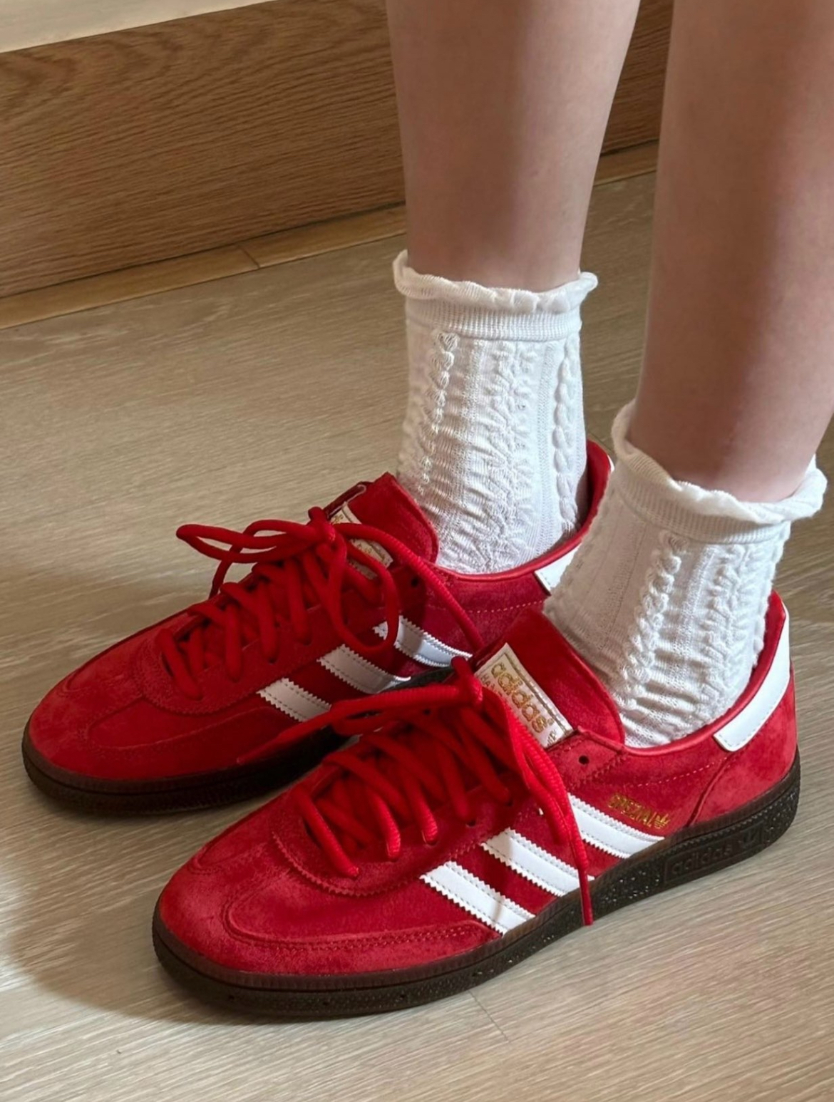 【代購】Adidas Originals Handball Spezial "Scarlet Red" 復古紅 FV1227