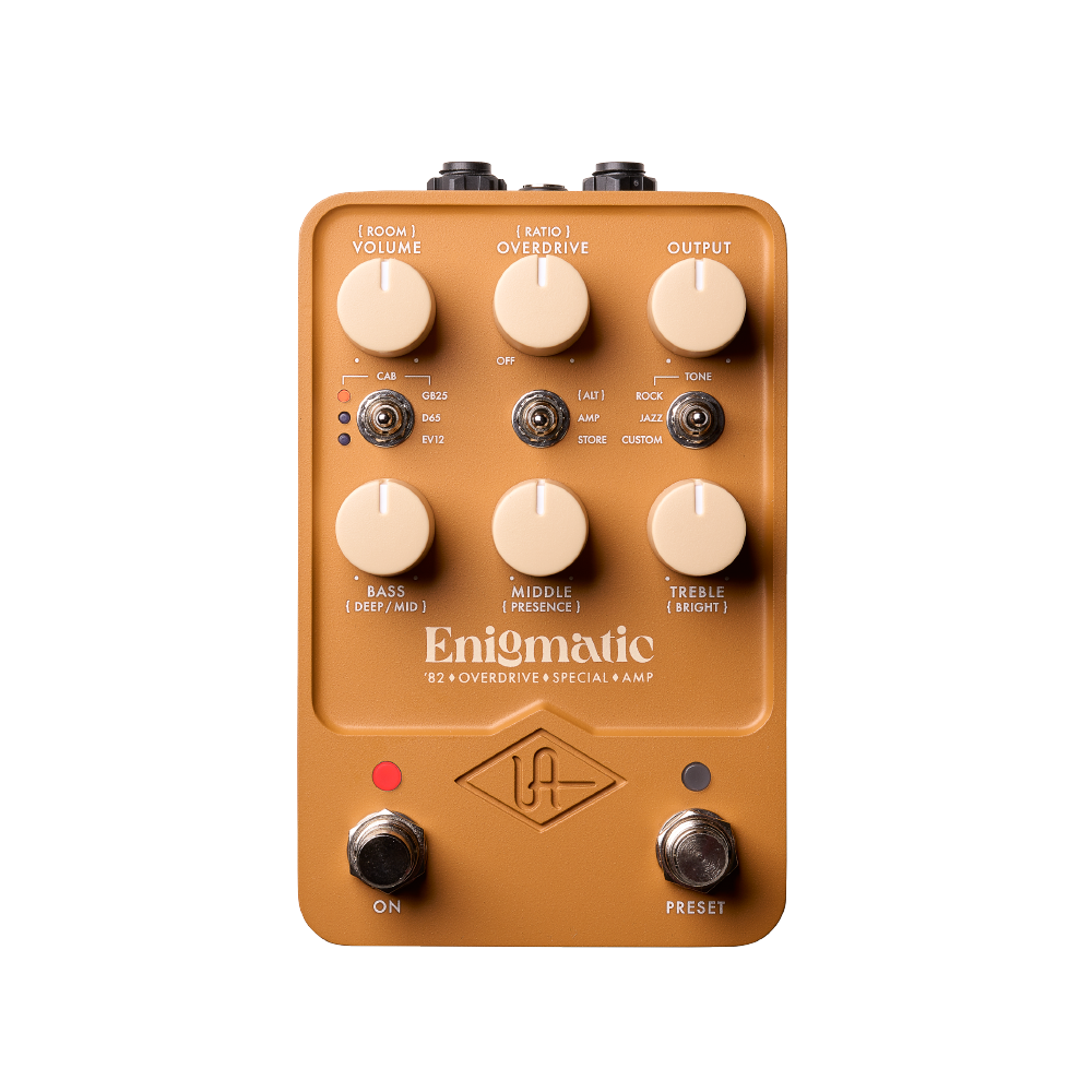 Universal Audio Universal Audio / Enigmatic '82 Overdrive Special Amp 效果器 (GPM-ENIG) <台灣代理公司貨> — 三峽效果器｜YA! 玩音樂