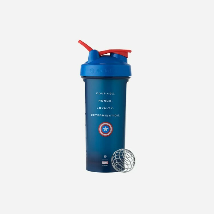 【Marvel】BlenderBottle®Classic V2｜28oz 搖搖杯｜美國隊長