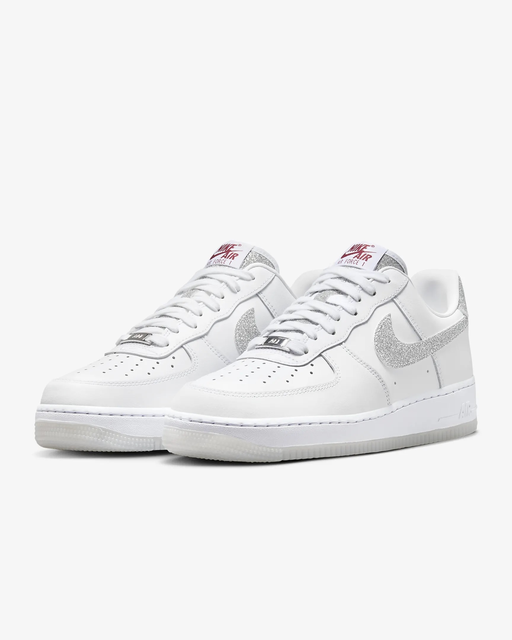 Nike AIR Force1 AF1 白銀灰 滿天星 女鞋 HQ3461-191
