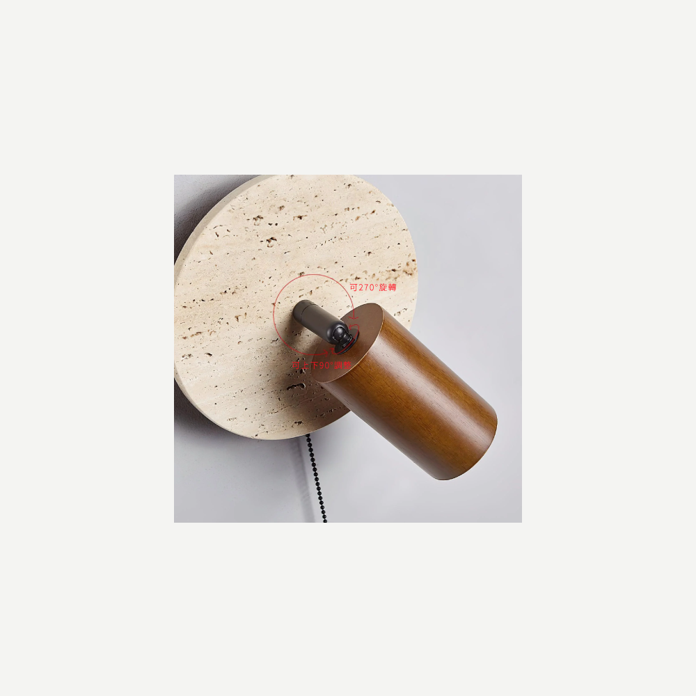 好萩家居|Kika壁燈,可270度旋轉及燈頭90度上下調整。